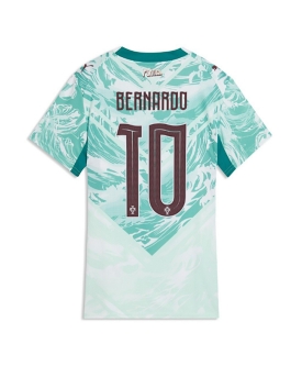 Billige Fotballdrakt Portugal Bernardo Silva #10 Replika Bortedrakt Dame VM 2026 Kortermet Billige Fotballdrakt Portugal Bernardo Silva #10 Replika Bortedrakt Dame VM 2026 Kortermet